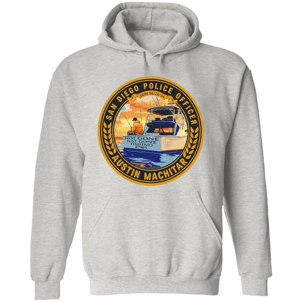 San Diego Police Officer Austin Machitar Hoodie - Image 9