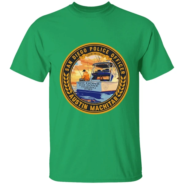 San Diego Police Officer Austin Machitar Shirt - Image 2
