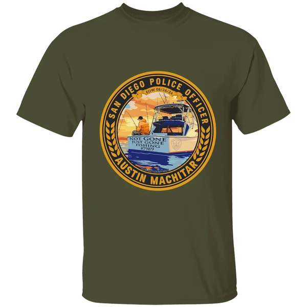 San Diego Police Officer Austin Machitar Shirt - Image 4