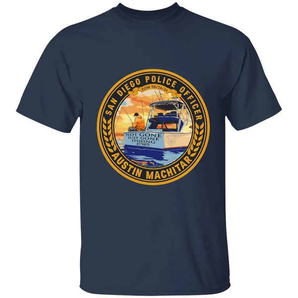 San Diego Police Officer Austin Machitar Shirt - Image 5
