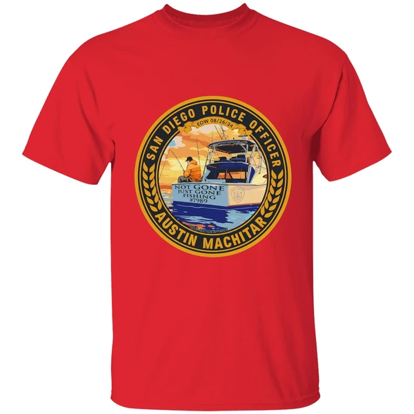 San Diego Police Officer Austin Machitar Shirt - Image 7