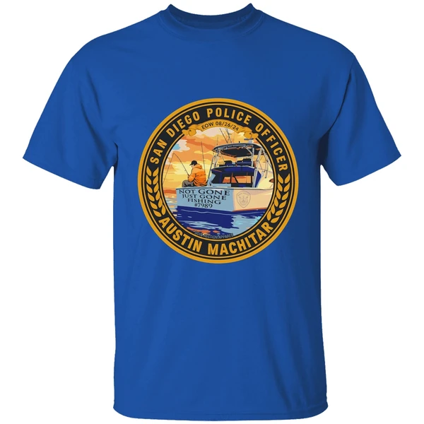 San Diego Police Officer Austin Machitar Shirt - Image 8