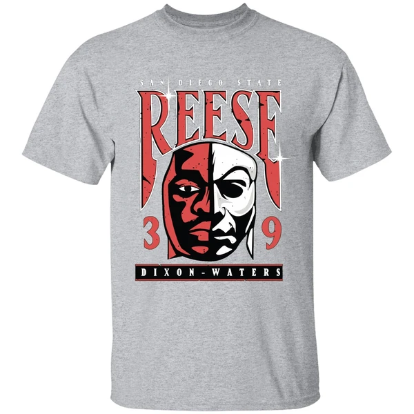 San Diego State Aztecs Reese Dixon Waters 3 9 Masks Shirt - Image 9