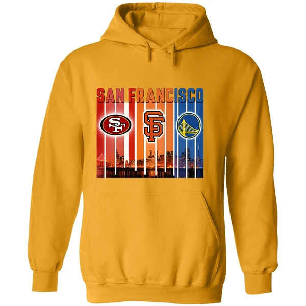 San Francisco 49ers San Francisco Giants Golden State Warriors Hoodie