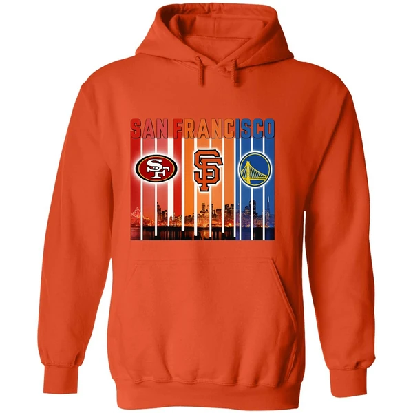 San Francisco 49ers San Francisco Giants Golden State Warriors Hoodie - Image 6
