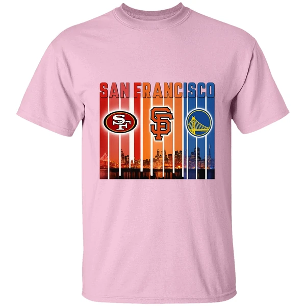 San Francisco 49ers San Francisco Giants Golden State Warriors Shirt San Francisco 49ers San Francisco Giants Golden State Warriors Shirt