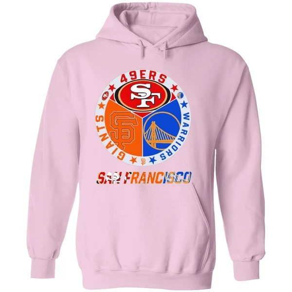 San Francisco 49ers Warriors Giants Hoodie - Image 5