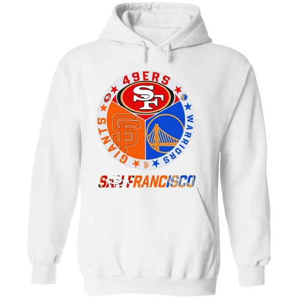 San Francisco 49ers Warriors Giants Hoodie - Image 8