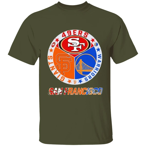 San Francisco 49ers Warriors Giants Shirt - Image 4
