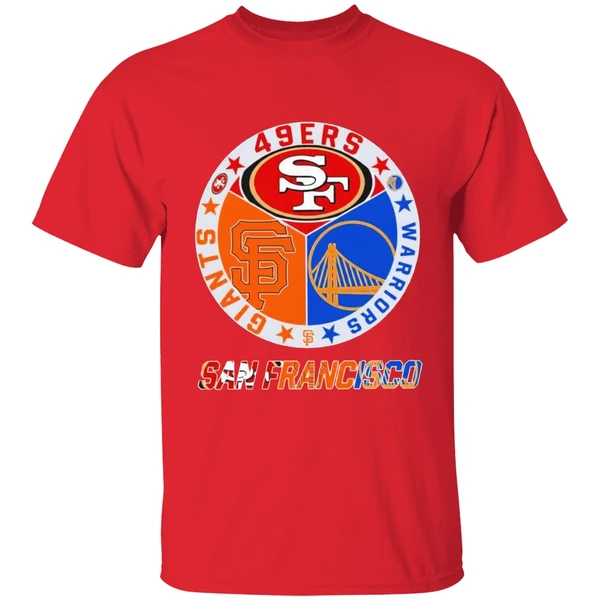 San Francisco 49ers Warriors Giants Shirt - Image 7