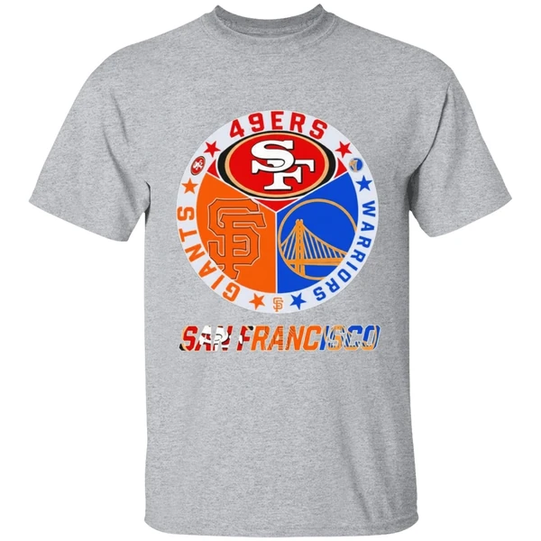 San Francisco 49ers Warriors Giants Shirt - Image 9