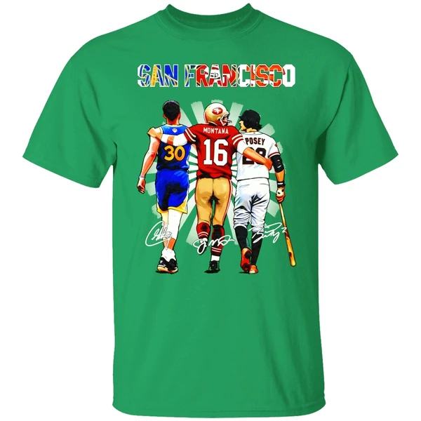 San Francisco Curry Montana Posey Signature Shirt