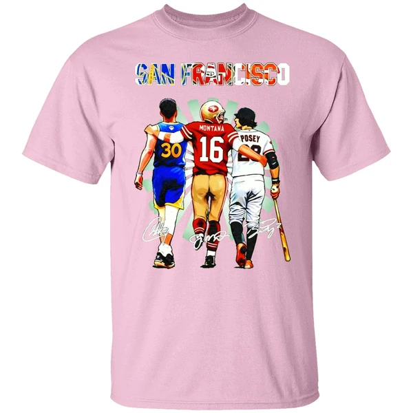 San Francisco Curry Montana Posey Signature Shirt San Francisco Curry Montana Posey Signature Shirt