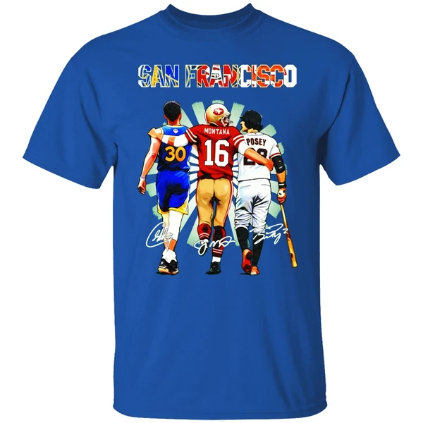 San Francisco Curry Montana Posey Signature Shirt - Image 7