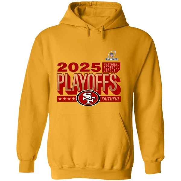 San Francisco Forty Niners Nfl Playoffs Ready Hoodie