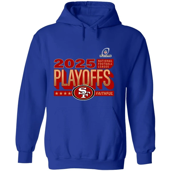San Francisco Forty Niners Nfl Playoffs Ready Hoodie - Image 7