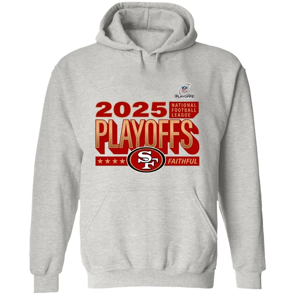 San Francisco Forty Niners Nfl Playoffs Ready Hoodie - Image 9