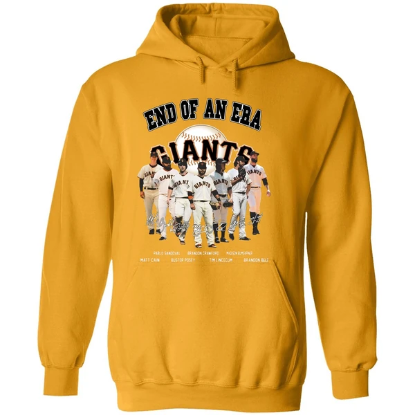 San Francisco Giants End Of An Era Signatures Hoodie