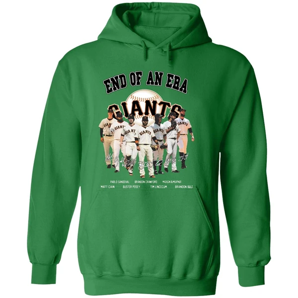 San Francisco Giants End Of An Era Signatures Hoodie - Image 2
