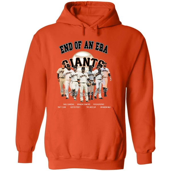 San Francisco Giants End Of An Era Signatures Hoodie - Image 6