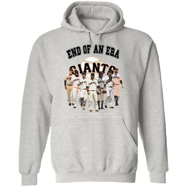 San Francisco Giants End Of An Era Signatures Hoodie - Image 9