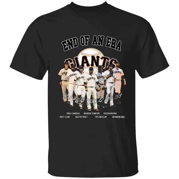 San Francisco Giants End Of An Era Signatures Shirt