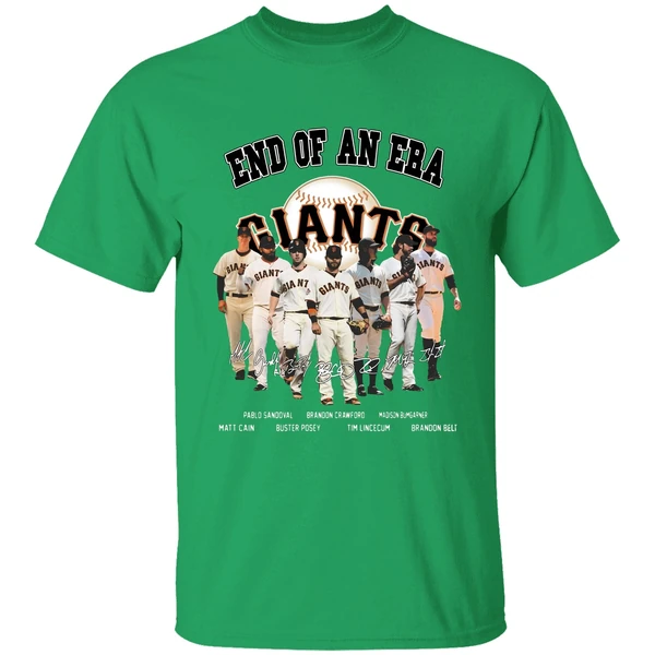 San Francisco Giants End Of An Era Signatures Shirt - Image 2