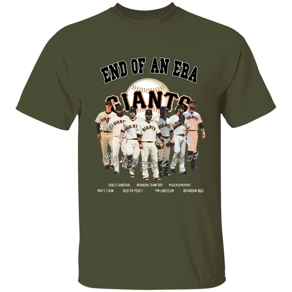 San Francisco Giants End Of An Era Signatures Shirt - Image 4