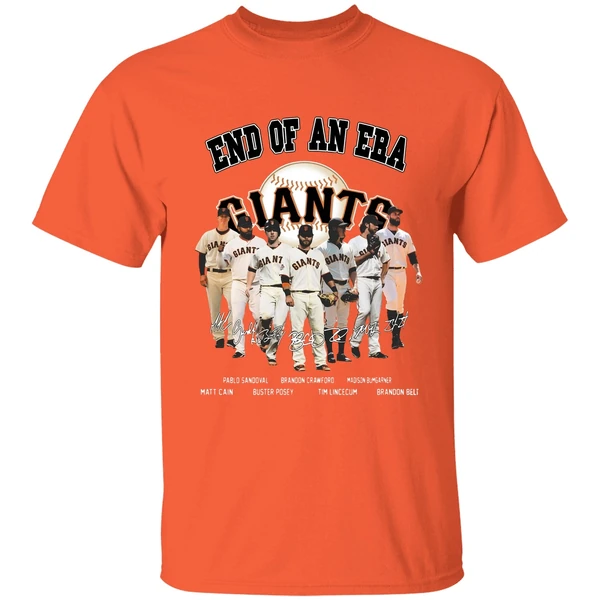 San Francisco Giants End Of An Era Signatures Shirt - Image 6