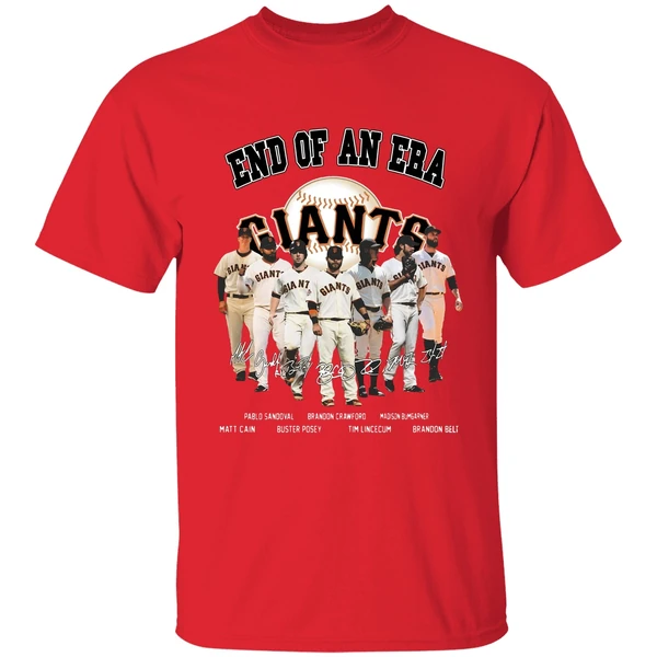 San Francisco Giants End Of An Era Signatures Shirt - Image 7