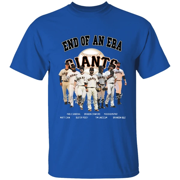 San Francisco Giants End Of An Era Signatures Shirt - Image 8