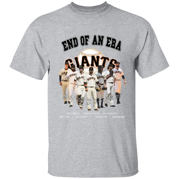 San Francisco Giants End Of An Era Signatures Shirt - Image 9