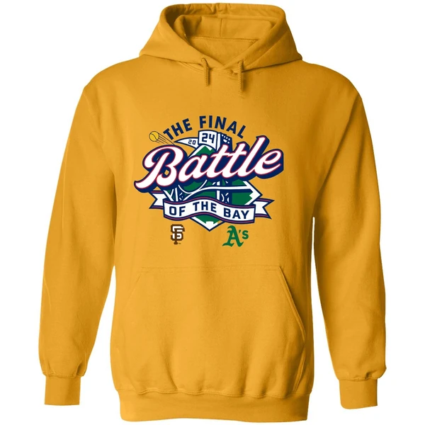 San Francisco Giants Vs Oakland Athletics The Final Battle Of The Bay Hoodie