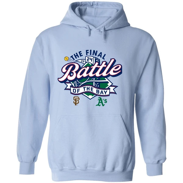 San Francisco Giants Vs Oakland Athletics The Final Battle Of The Bay Hoodie - Image 4