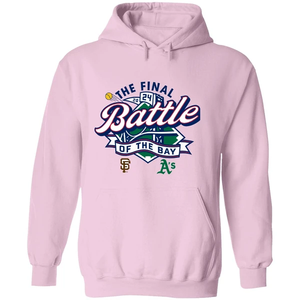 San Francisco Giants Vs Oakland Athletics The Final Battle Of The Bay Hoodie - Image 5