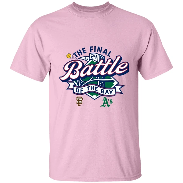 San Francisco Giants Vs Oakland Athletics The Final Battle Of The Bay Shirt - Image 2