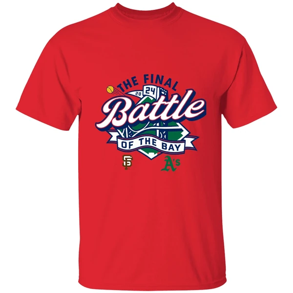 San Francisco Giants Vs Oakland Athletics The Final Battle Of The Bay Shirt - Image 4