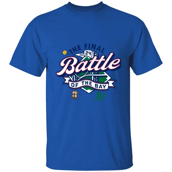San Francisco Giants Vs Oakland Athletics The Final Battle Of The Bay Shirt - Image 5