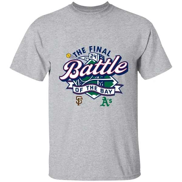 San Francisco Giants Vs Oakland Athletics The Final Battle Of The Bay Shirt - Image 6
