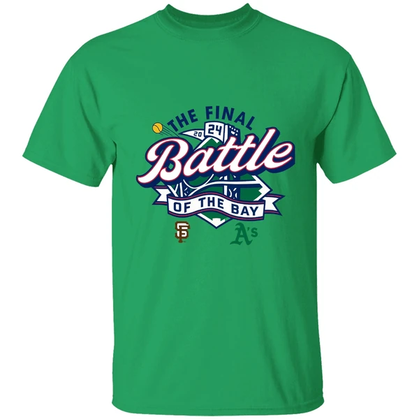 San Francisco Giants Vs Oakland Athletics The Final Battle Of The Bay Shirt - Image 8