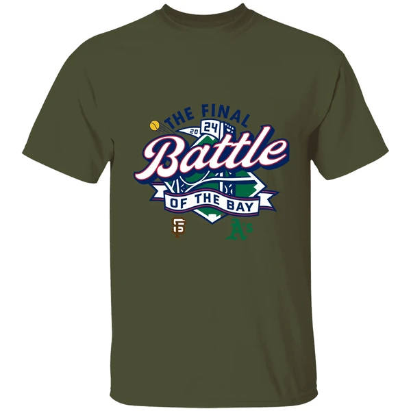 San Francisco Giants Vs Oakland Athletics The Final Battle Of The Bay Shirt - Image 9