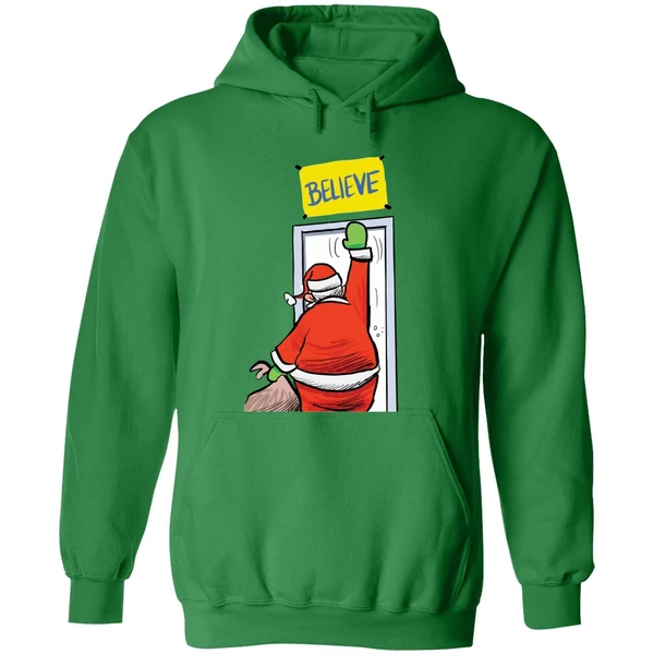 Santa Believe Ted Lasso Hoodie - Image 2