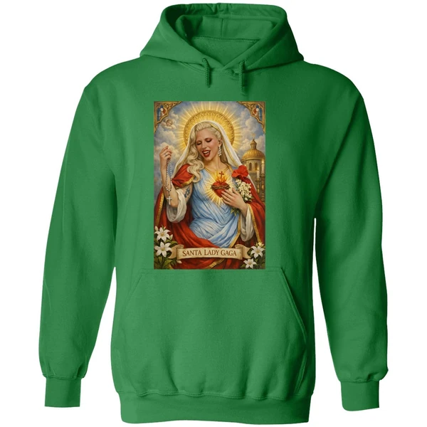 Santa Lady Gaga 2026 Hoodie - Image 2