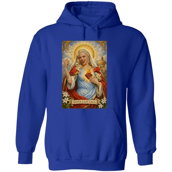 Santa Lady Gaga 2026 Hoodie - Image 7