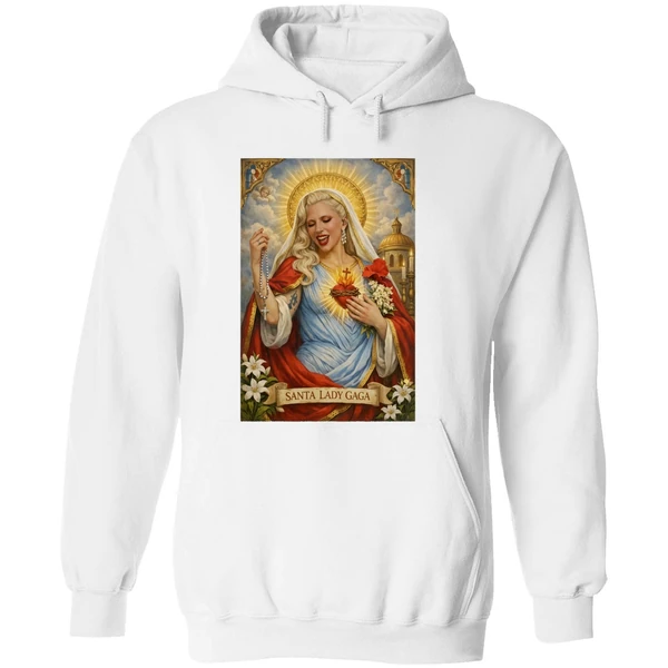 Santa Lady Gaga 2026 Hoodie - Image 8