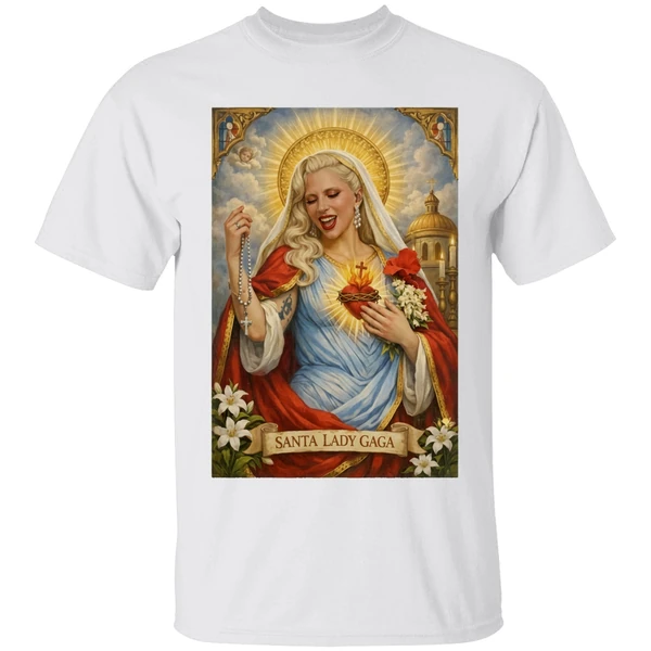 Santa Lady Gaga 2026 Shirt