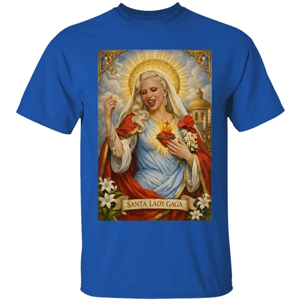 Santa Lady Gaga 2026 Shirt - Image 5