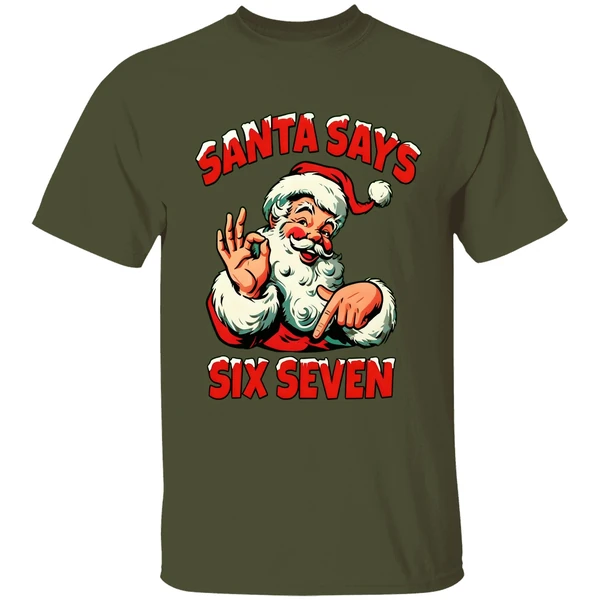 Santa Says Six Seven Shirt - Image 3