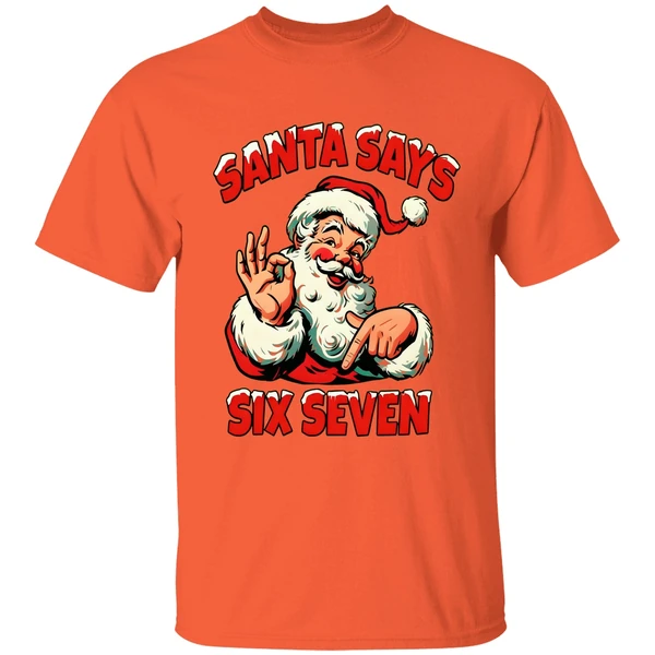 Santa Says Six Seven Shirt - Image 5