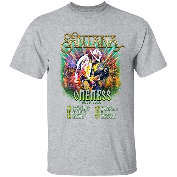 Santana Oneness Usa Tour 2026 Shirt - Image 9
